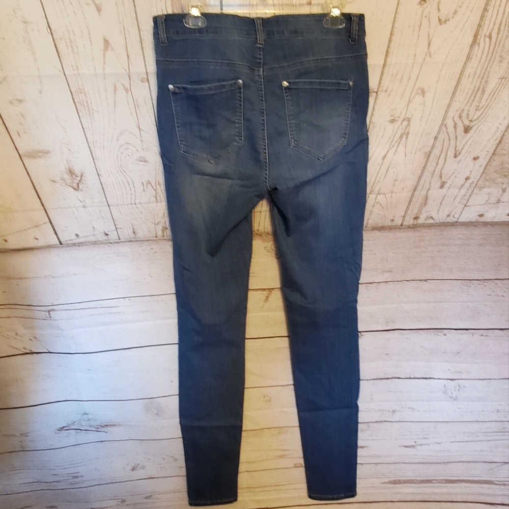 Delia's Liv high rise five pocket skinny jeans blue size 15 - Picture 12 of 12